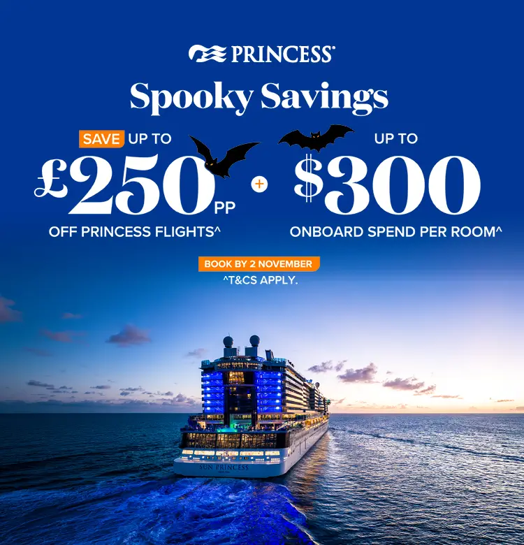 Princess Onboard Credit + Save on Princess Flights